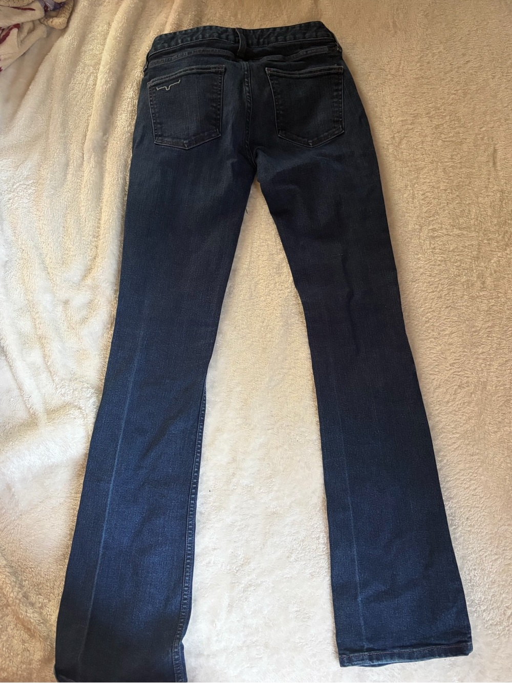 Kimes Ranch Dark Blue Flare Jeans